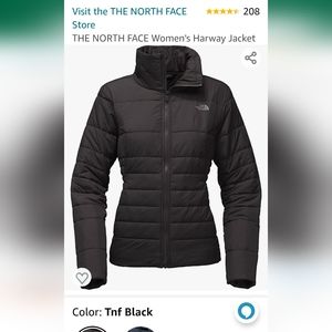 North Face Women's Harway Jacket size small, black
